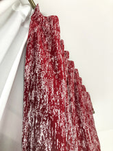 Draperie Blackout Ploita rosu Perdele de Poveste